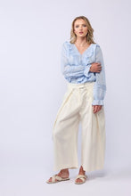 Load image into Gallery viewer, Drama The Label Amelia Blouse - Soft Blue Hyde Boutique
