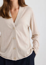 Load image into Gallery viewer, Laing Liv V Neck Cardigan - Sand Hyde Boutique
