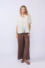 Load image into Gallery viewer, Drama The Label Dalila Top - White Dobby
