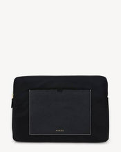 Load image into Gallery viewer, SABEN Augusta Laptop Sleeve 16&quot; - Black Recycled Nylon
