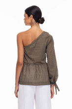 Load image into Gallery viewer, Blak the Label Tammy Top - Dusty Khaki Hyde Boutique
