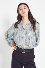 Load image into Gallery viewer, Shjark Santorini Blouse - White Floral Pre Order  Hyde Boutique   
