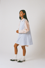 Load image into Gallery viewer, Commonplace Margie Pinny Dress - Baby Blue Hyde Boutique
