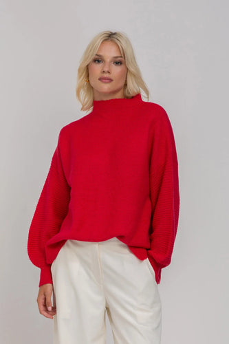 Blak The Label Goodbye Kiss Sweater - Red Hyde Boutique