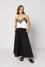 Load image into Gallery viewer, Drama The Label For Love Cami - White/Black Lace Apparel > Women > Clothing > Shirts &amp; Tops > Tops > Camisoles > Drama The Label Hyde Boutique
