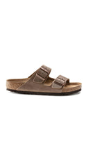 Load image into Gallery viewer, Birkenstock Arizona Big Buckle Oiled Leather (Regular) - Tobacco Brown
