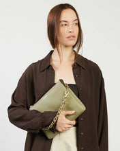 Load image into Gallery viewer, SABEN Matilda Crossbody - Eucalyptus + Chunky Chain
