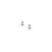 Load image into Gallery viewer, Silk &amp; Steel Diva Earrings - CZ + Silver Hyde Boutique
