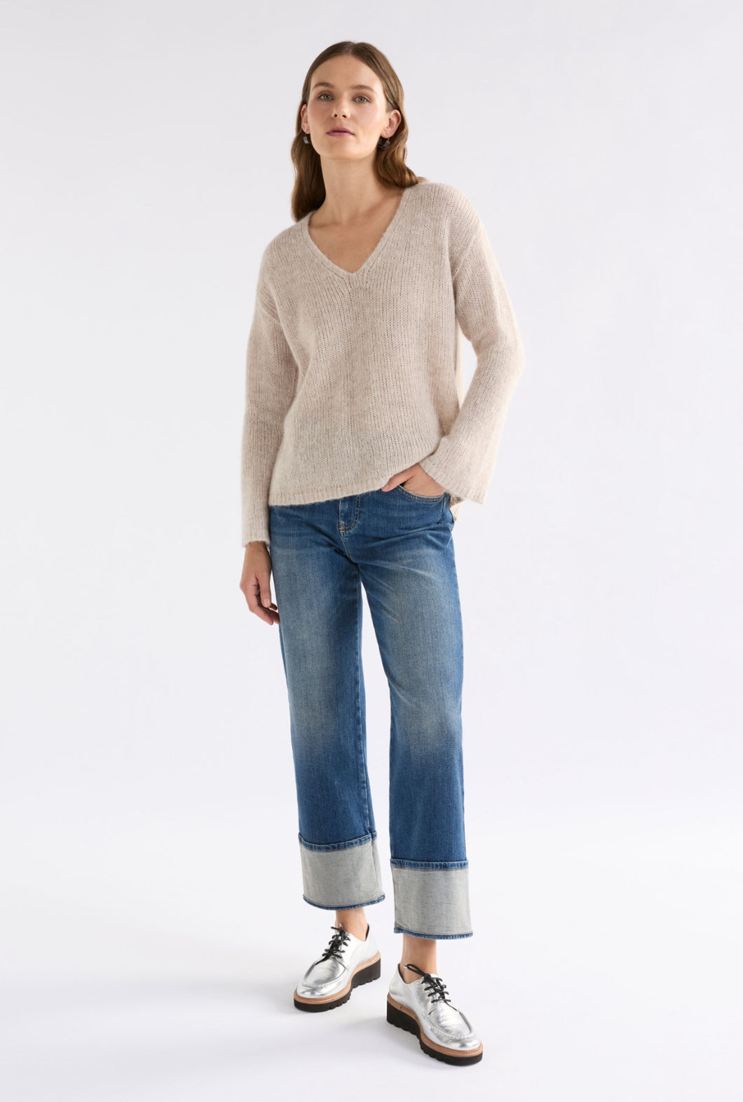 Elk Anken Sweater - Ecru Arriving Early May Hyde Boutique