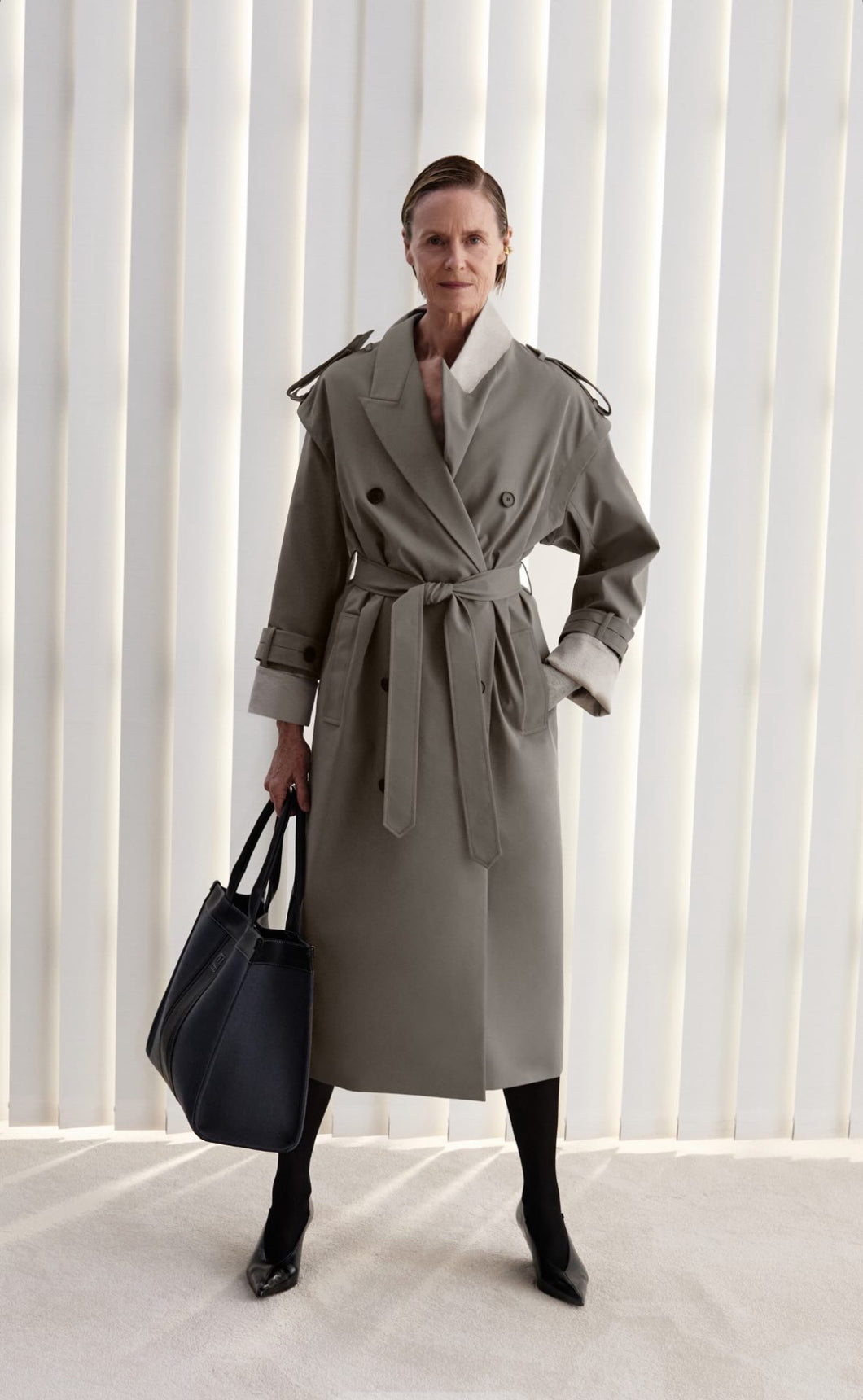 Camillla and Marc Nantes Trench - Warm Taupe  Hyde Boutique   