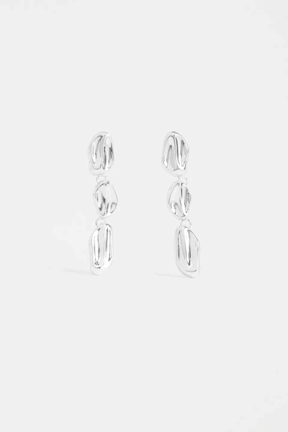 Elk Delaa Drop Earring - Silver Hyde Boutique