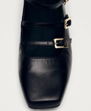 Load image into Gallery viewer, Alohas Luke Leather Ballet Flats - Black  Hyde Boutique   
