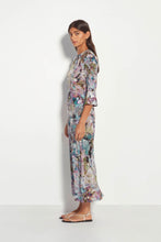 Load image into Gallery viewer, Juliette Hogan Rosie Dress - Azure Blossom Silk  Mrs Hyde Boutique   
