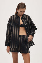 Load image into Gallery viewer, Marle Edie Shirt - Black Stripe  Hyde Boutique   
