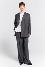 Load image into Gallery viewer, Karen Walker Workwear Trousers - Pinstripe Suiting Charcoal  Hyde Boutique   
