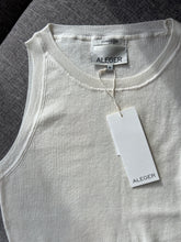 Load image into Gallery viewer, Aleger - N.85P Pima Cotton + Cashmere Beach Vest Ivory  Hyde Boutique   
