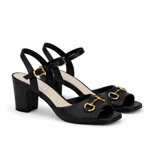 Load image into Gallery viewer, Kathryn Wilson Scarlett Heel - Black Calf Shoes > Women > Footwear > Heels > Classic Heels > Kathryn Wilson Hyde Boutique
