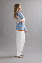 Load image into Gallery viewer, Caitlin Crisp Club CC Stripe Jumper - Tangerine Stripe Caitlin Crisp
