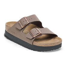 Load image into Gallery viewer, Birkenstock Arizona Platform Birko-Flor Vegan (Narrow) - Mocha
