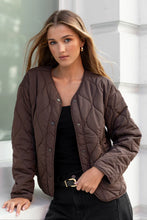 Load image into Gallery viewer, Stories Be Told Frankly Puffer Jacket - Chocolate
