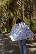 Load image into Gallery viewer, Clementine A Clementine Summer Towel - Blue/White Home &amp; Living > Beach &amp; Outdoor > Towels > Beach Towels > Clementine Hyde Boutique
