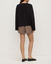 Load image into Gallery viewer, Assembly Label Micha Poplin Short - Dark Sand Hyde Boutique
