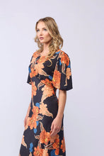 Load image into Gallery viewer, Drama The Label Amara Dress - Fire Flower
