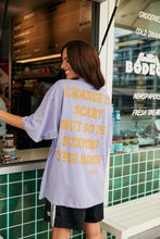 Load image into Gallery viewer, Sabbi The Very Oversized Self Love Club Tee - Purple Arriving End Aug Hyde Boutique
