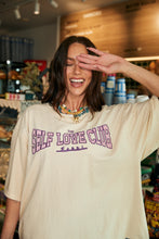 Load image into Gallery viewer, Sabbi The Very Oversized Self Love Club Tee - Off White Hyde Boutique
