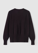 Load image into Gallery viewer, Aleger 159 Most Favourite Cardigan - Eggplant Apparel > Women > Clothing > Knitwear > Cardigans > Wool Cashmere Cardigans > Aleger Hyde Boutique
