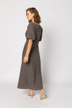 Load image into Gallery viewer, Drama The Label Halo Dress - Mayan Chocolate Arriving Thursday This Week Hyde Boutique
