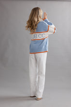 Load image into Gallery viewer, Caitlin Crisp Club CC Stripe Jumper - Tangerine Stripe Caitlin Crisp
