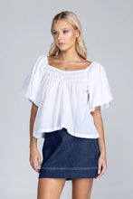 Load image into Gallery viewer, Blak Love Me A Little Top - White
