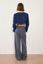 Load image into Gallery viewer, Commonplace Esme Jacquard Bolero - Navy

