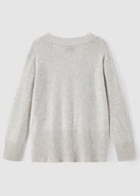 Load image into Gallery viewer, Aleger N.374 Classics V Neck - Polar Grey Apparel > Women > Clothing > Knitwear > Jumpers > V Neck Jumpers > Aleger Hyde Boutique
