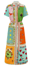 Load image into Gallery viewer, Alémais Rummy Shirtdress - Multi  Hyde Boutique   
