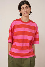Load image into Gallery viewer, Kowtow Oversized Boxy Tee - Painted Stripe
