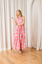 Load image into Gallery viewer, Caitlin Crisp Adrift Dress - Watercolour Floral  Hyde Boutique   
