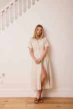 Load image into Gallery viewer, Caitlin Crisp Lady Vincent Dress - Natural Linen  Hyde Boutique   
