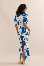 Load image into Gallery viewer, Caitlin Crisp Milano Dress - Royal Rose Satin  Hyde Boutique   
