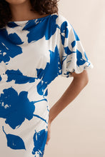 Load image into Gallery viewer, Caitlin Crisp Milano Dress - Royal Rose Satin  Hyde Boutique   
