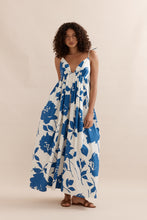 Load image into Gallery viewer, Caitlin Crisp Esther Dress - Royal Rose Poplin  Hyde Boutique   
