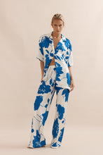 Load image into Gallery viewer, Caitlin Crisp Ophelia Pant - Royal Rose Satin  Hyde Boutique   
