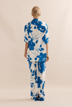 Load image into Gallery viewer, Caitlin Crisp Ibiza Shirt - Royal Rose Satin  Hyde Boutique   
