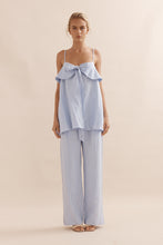 Load image into Gallery viewer, Caitlin Crisp Rio Top - Sky Blue Linen  Hyde Boutique   
