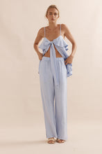 Load image into Gallery viewer, Caitlin Crisp Rio Top - Sky Blue Linen  Hyde Boutique   
