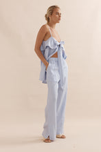 Load image into Gallery viewer, Caitlin Crisp Rio Top - Sky Blue Linen  Hyde Boutique   
