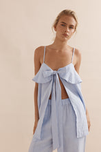 Load image into Gallery viewer, Caitlin Crisp Jimmy Jogger - Sky Blue Linen  Hyde Boutique   
