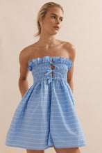 Load image into Gallery viewer, Caitlin Crisp Victoria Set - Blue White Stripe Hyde Boutique
