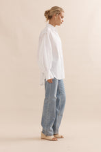 Load image into Gallery viewer, Caitlin Crisp Sunny Beach Shirt - White Voile Arriving March Hyde Boutique
